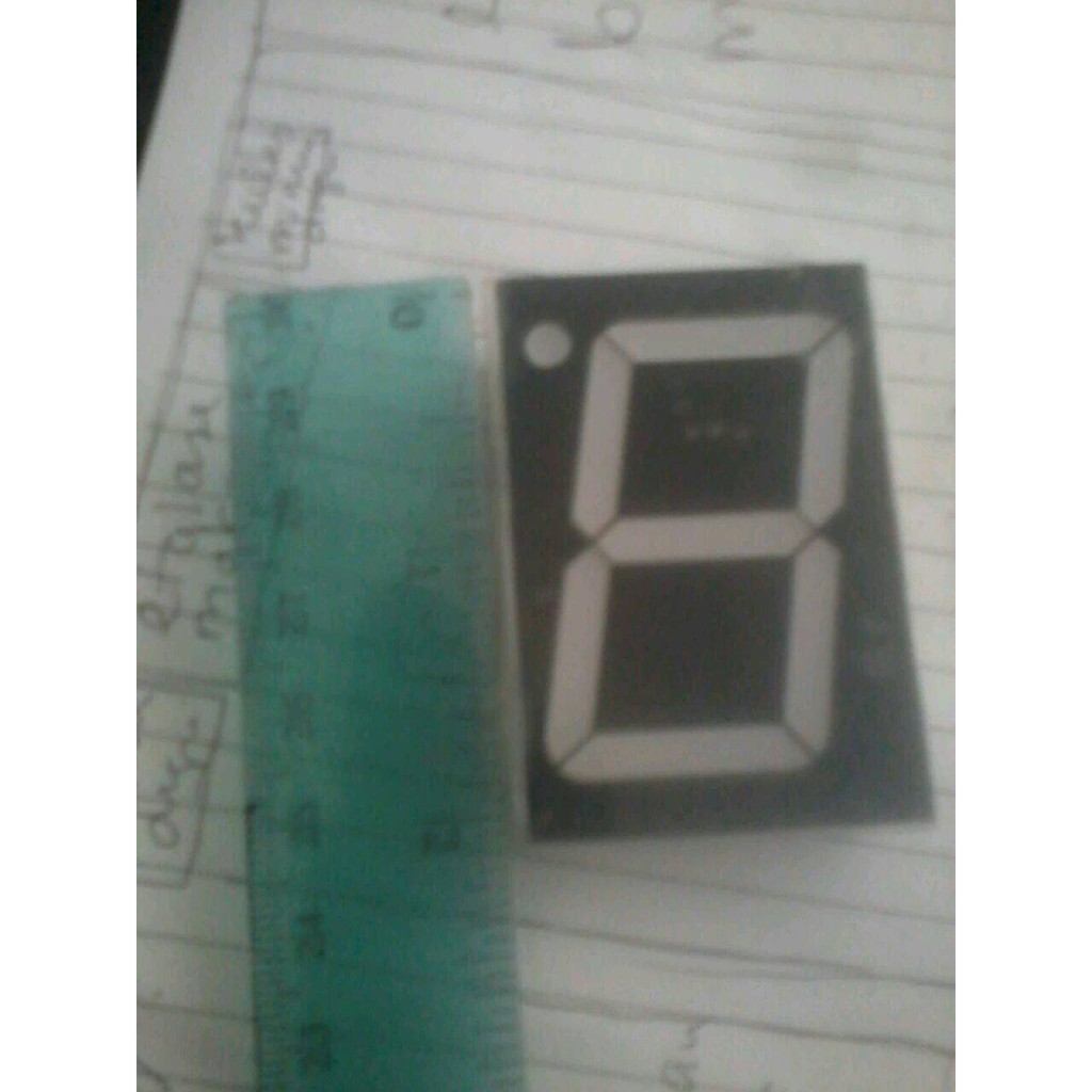 sevensegmen 1 inch anoda
