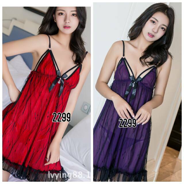 babydoll lingerie  2299 seserahan baju  tidur  Shopee Indonesia 