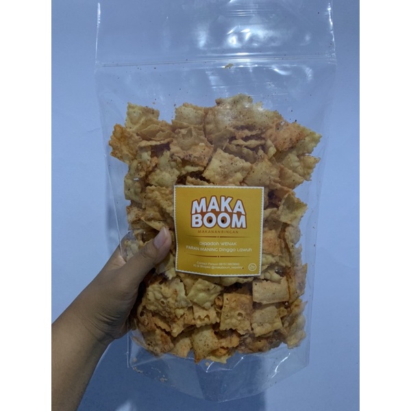 

Kerupuk Pangsit (Kepaling) 250gram