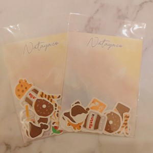 

20pcs Aesthetic Handmade Chocomania Stickers | Die Cut | Decoration Planner Journal Notes