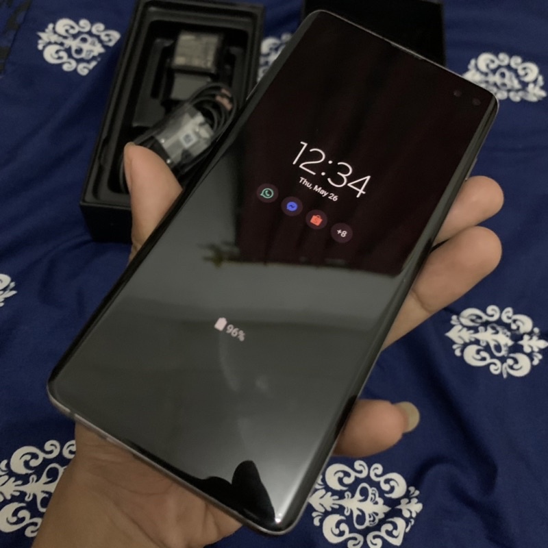 SAMSUNG GALAXY S10 PLUS VERSI SNAPDRAGON 855 SECOND
