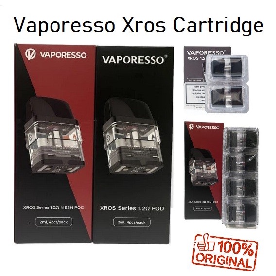 CATRIDGE XROS MINI 0.7 OHM / CARTRIDGE XROS NANO 1.0 / CATRIDGE XROS POD KIT 0.8 ORIGINAL 100%