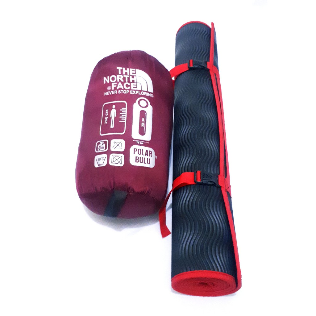 【Bisa COD】 Sleeping Bag Polar Bulu &amp; Matras` SleepingBag Kantong Tidur