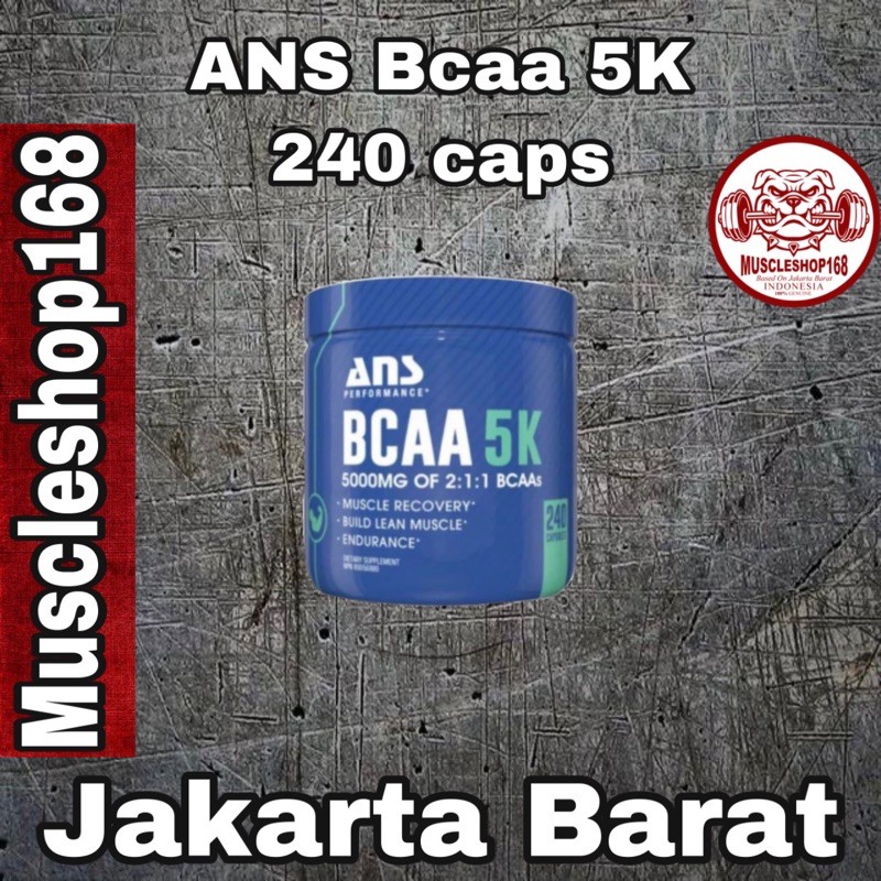 ANS BCAA 240 Capsul 5gram BCAA ratio 2:1:1