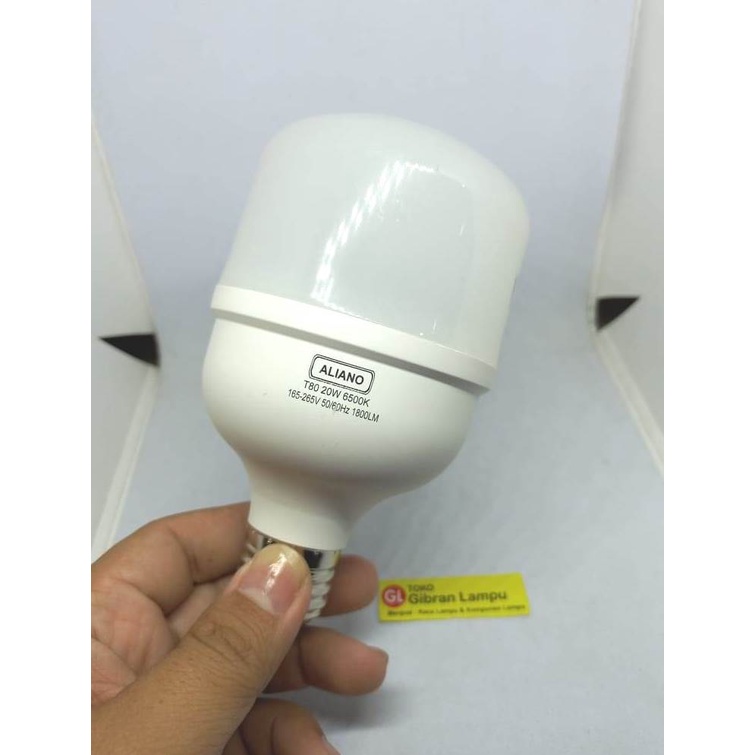 Lampu LED Aliano 20w - Bohlam LED Bulb 20 Watt - Lampu LED Murah Bagus