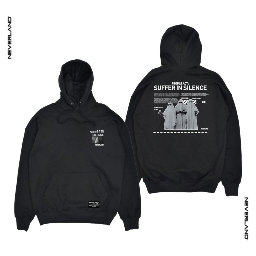 Pullover Hoodie Washing Distro Metal Pharang Pria Wanita