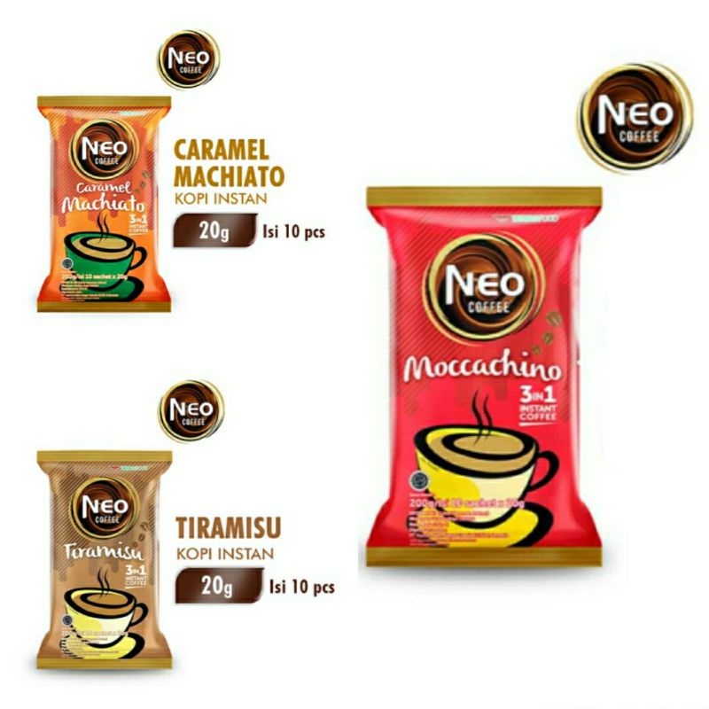 ✨NAZILLA✨ NEO Kopi 3in1 Bag 10 x 20gr