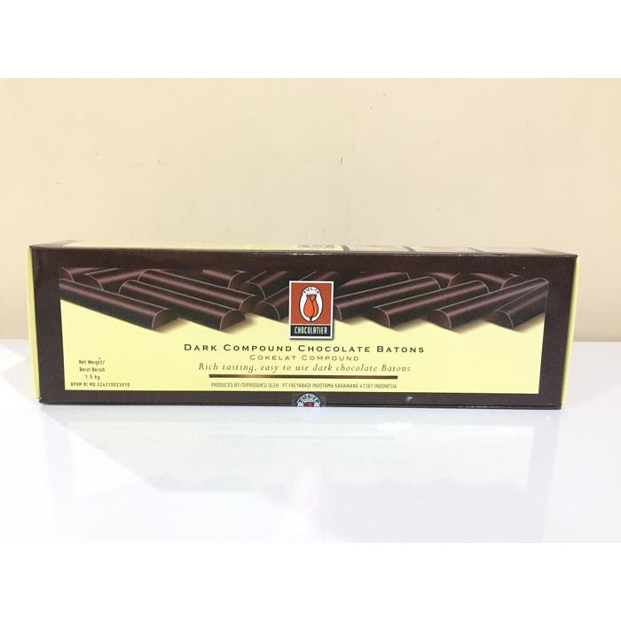 

Chocolate Compound Batons Coklat Sticks Tulip Cokelat Cocoa 100gr BERKUALITAS