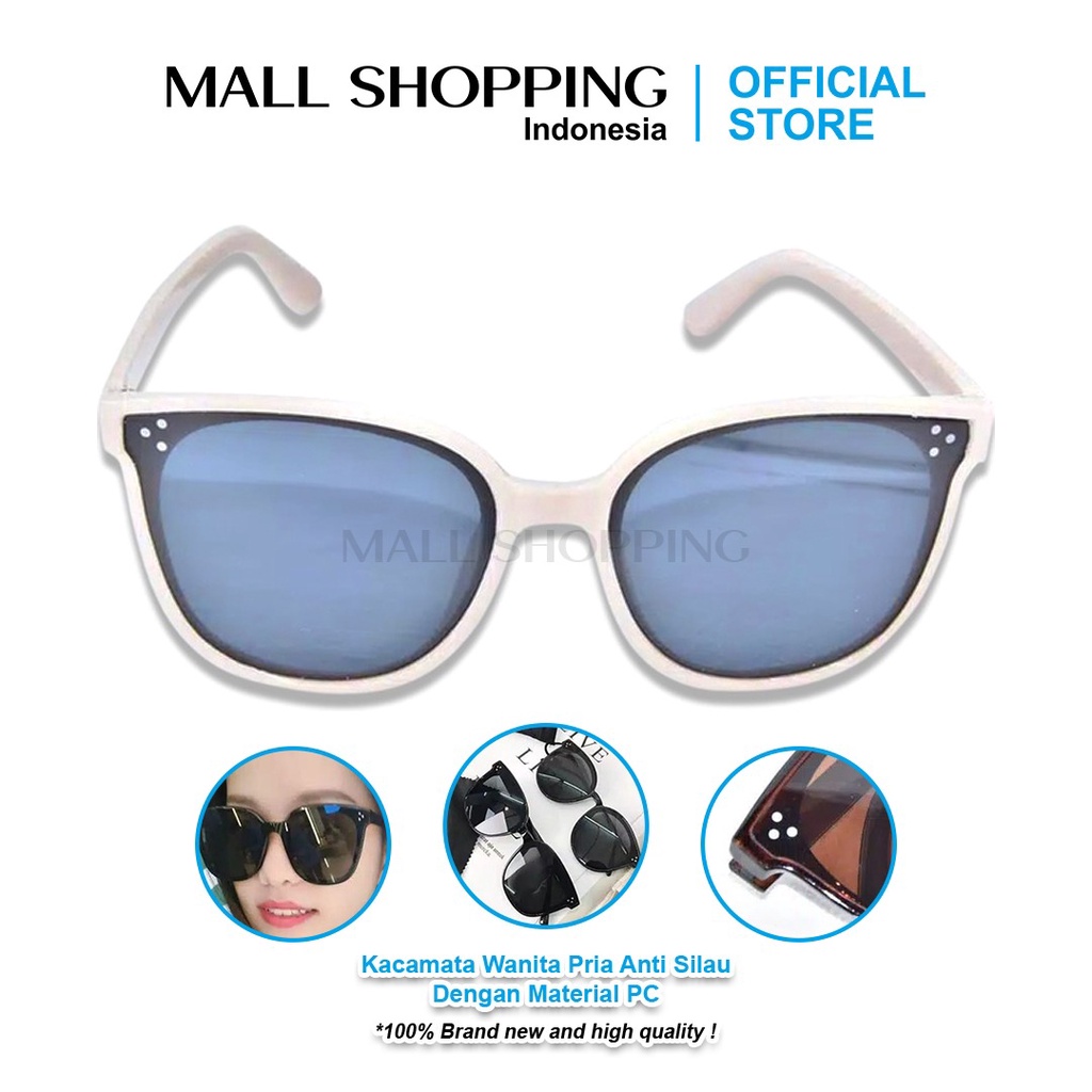 Kacamata Wanita Pria Anti Silau Fashion Sunglasses Eyewear MALL SHOPPING