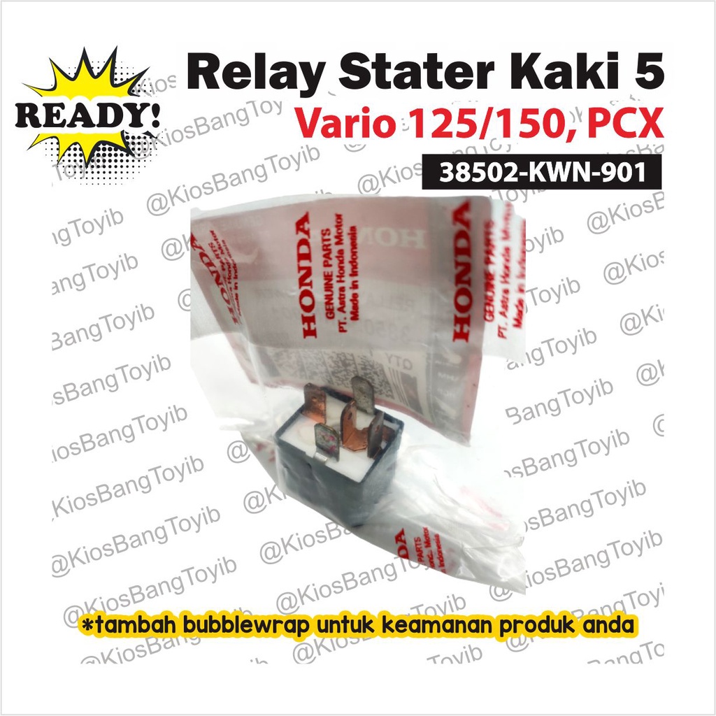 Relay Comp Power Starter Stater Kaki 5 Vario 125 150 PCX (38502-KWN)