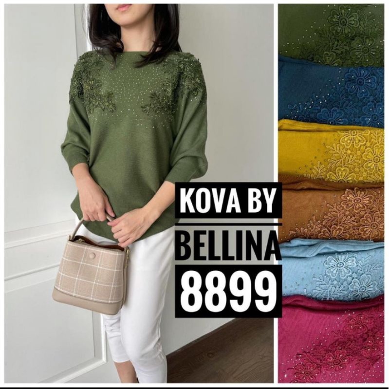 Rajut Kova by Bellina/ rajut Kova kode 8899/rajut import premium/atasan rajut mewah
