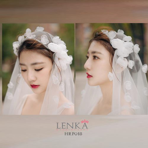 [PRODUK FAVORIT] VEIL WEDDING SLAYER AKSESORIS PENGANTIN WANITA PANJANG HRP018