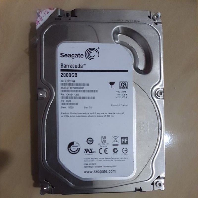 Hardisk sata 2tb untuk pc dan cctv