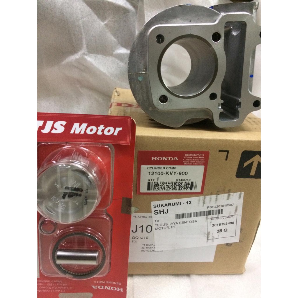 BLOK SEHER PISTON BEAT BIT KARBU 2008 2009 2010 2011 2012 .12100KVY900 12100-KVY-900