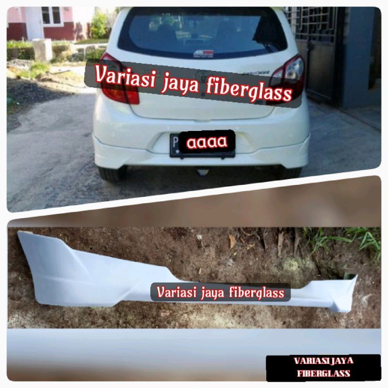 BODYKIT BELAKANG AGYA TRD