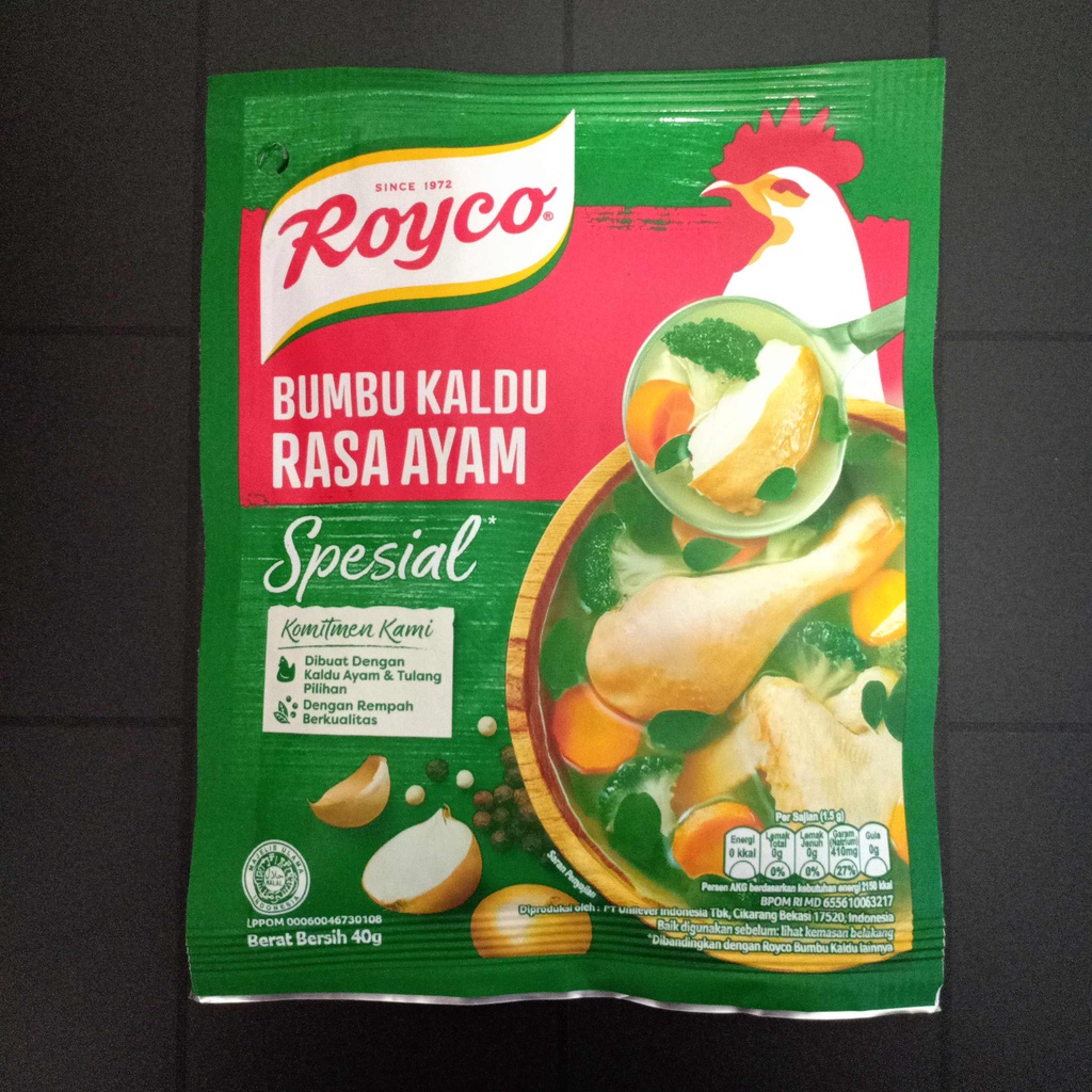 Royco Kaldu Rasa Jamur Ayam Spesial Sapi 40gr 100gr Bumbu Baru Penyedap Rasa Sachet 40g 40gram 40 100 g gr