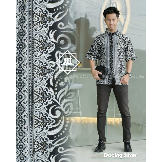 kmeja batik pria/kmeja batik/batik pria/kmeja batik lengn pendek