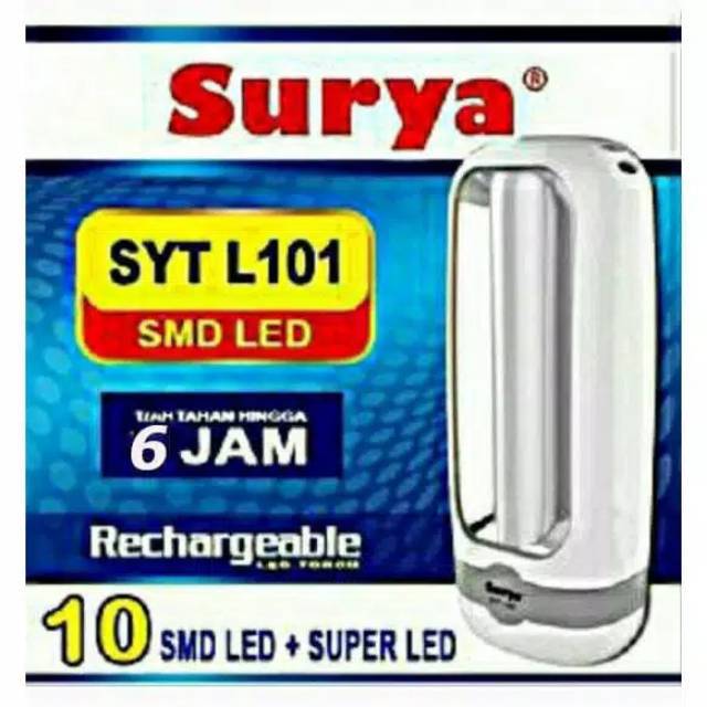 Senter + Lampu Emergency Surya SYT L101