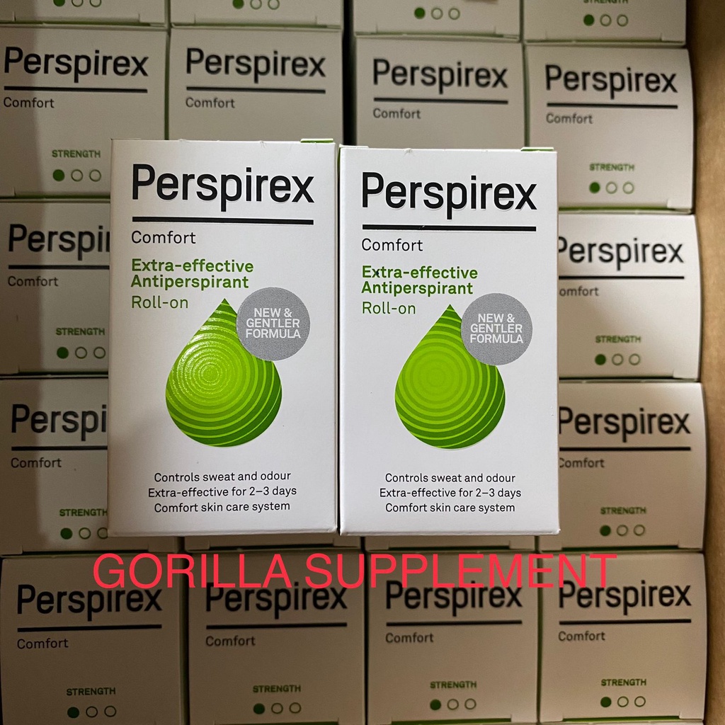 BPOM PERSPIREX Comfort Antiperspirant Deodorant Roll On - 20ml 20 ML