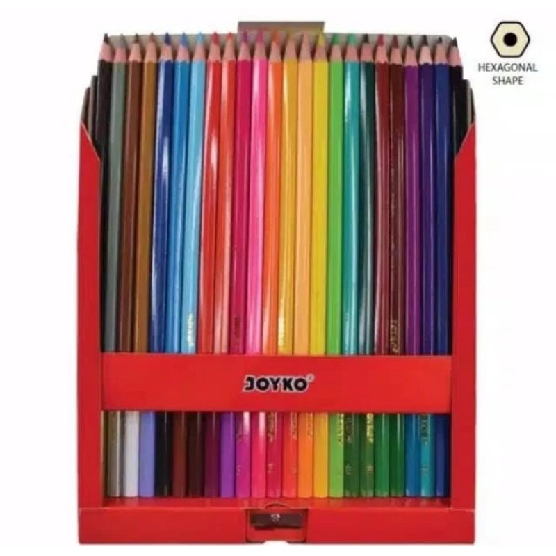 

pensil warna Joyko panjang 48 warna