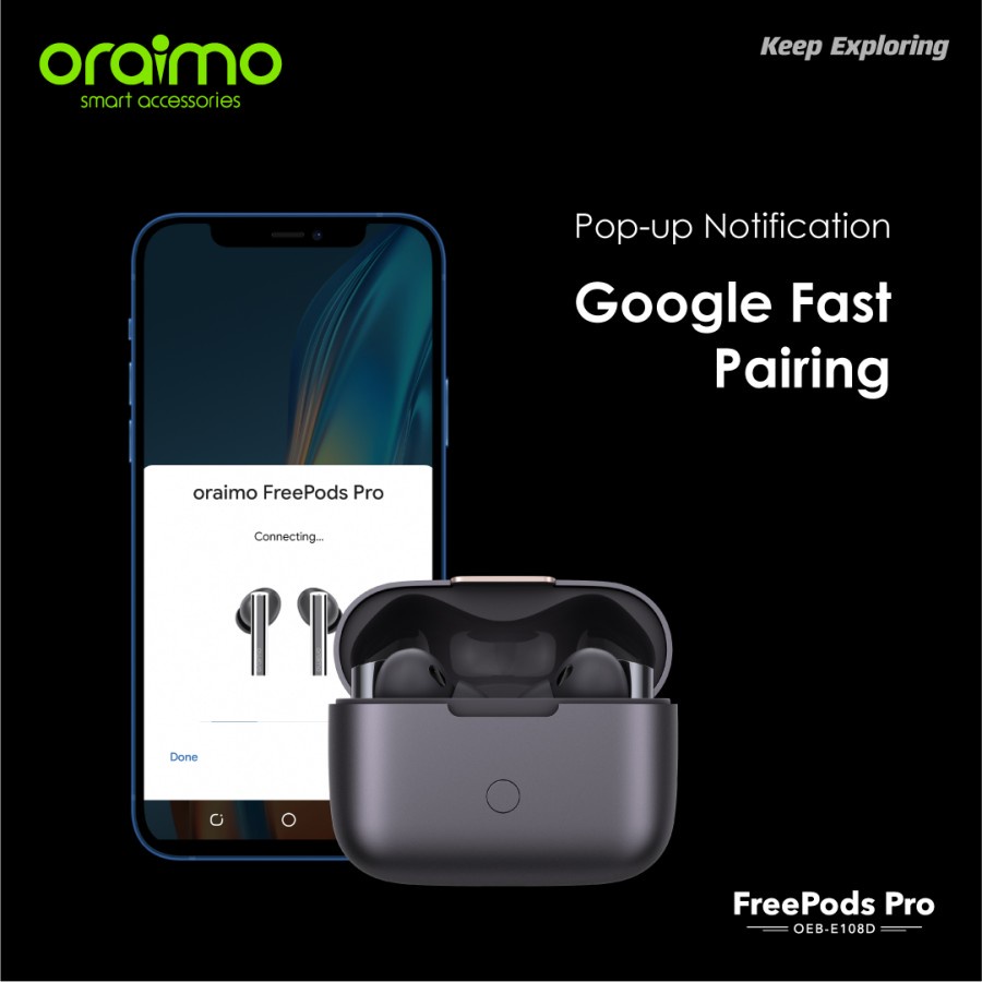 ORAIMO OEB-E108D FREEPODS PRO TWS BLUETOOTH EARPHONE WIRELESS HEADSET
