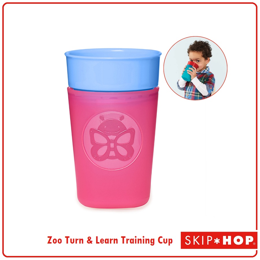 Skiphop Zoo Turn &amp; Learn Training Cup | Gelas Minum Anak