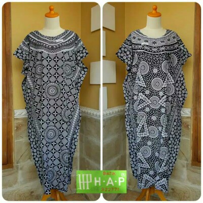 Daster Kalong Jumbo Hap Original Ld 140 / Daster Kaftan / Daster Kalelawar / Daster Batik Solo