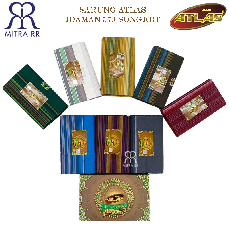 Sarung Atlas Idaman 570 Songket Tenun Dewasa