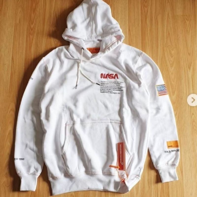 NASA X HERON PRESTON FW 1990 BEST VERSION HOODIE JAKET SWEATER PREMIUM HOODIE ORIGINAL PREMIUM  JAKET SWEATER HODDIE SWITER SWETER SUWITER SUITER HODIE SWITER PRIA