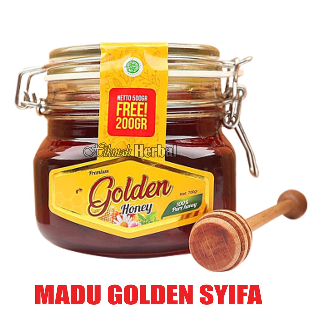 

Madu Golden Shifa Honey 500 Gram Free 200 Gram Tanpa Gula Dan Pemanis Buatan