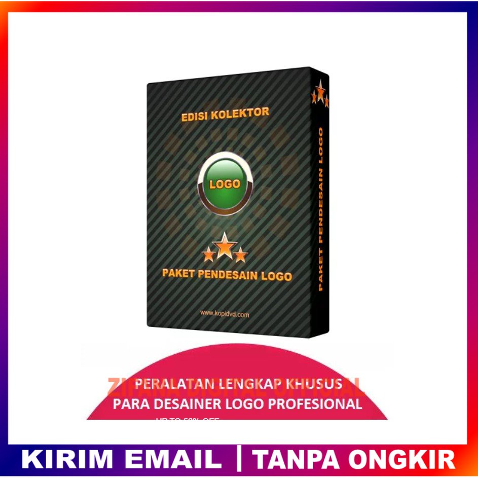 Seribu Template Segar Desain Logo Zifana digitall official