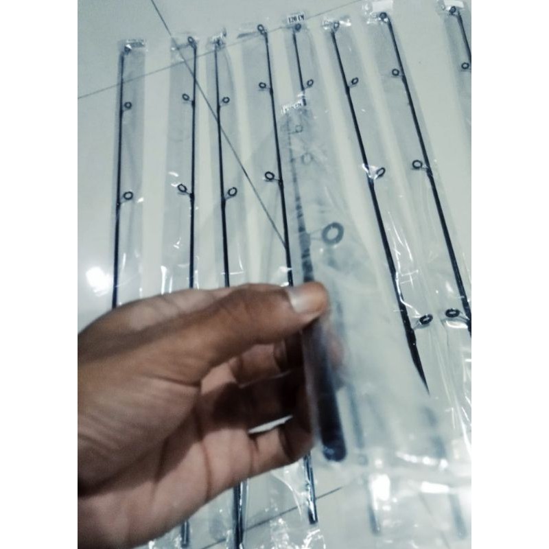 Ujung joran fiber sambungan 120cm untuk joran patah semua jenis joran