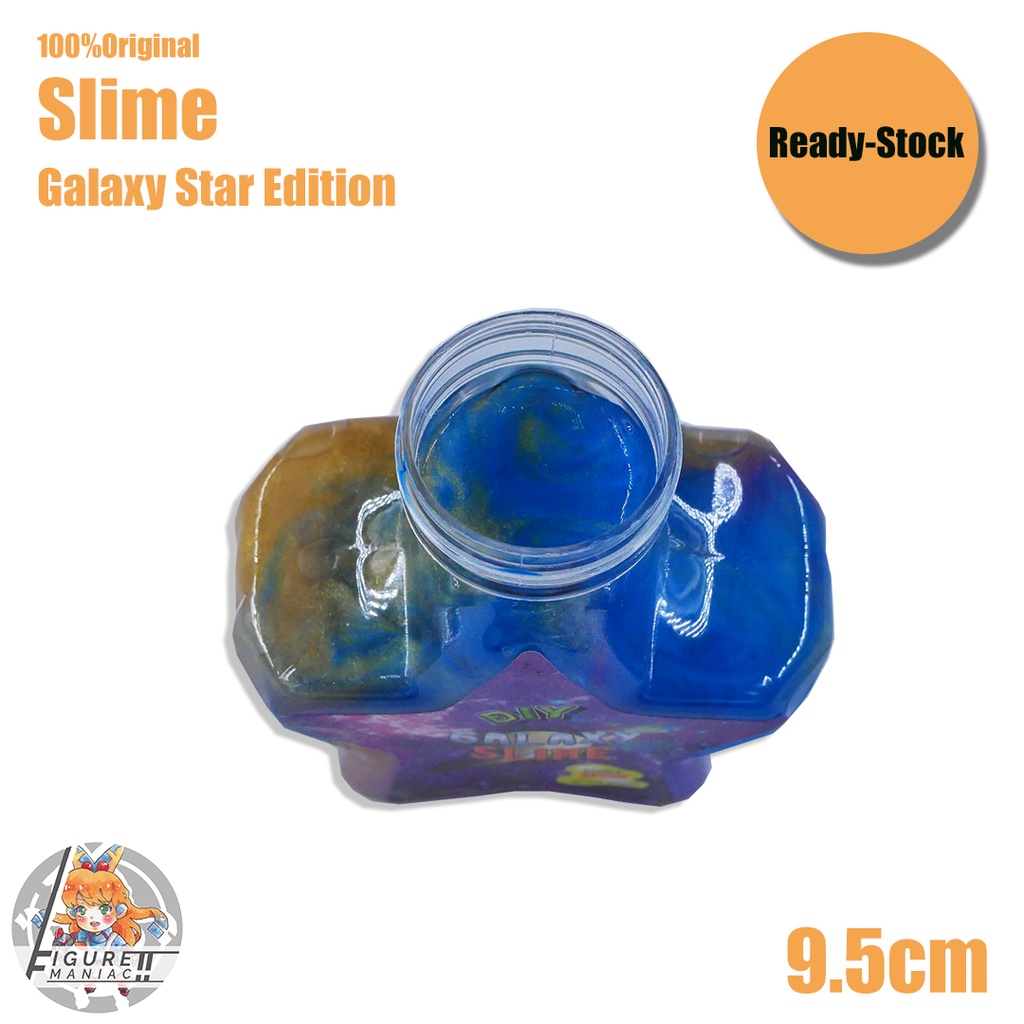 Mainan Anak - Slime Bear Galaxy Star Edition 9.5 cm Import Premium