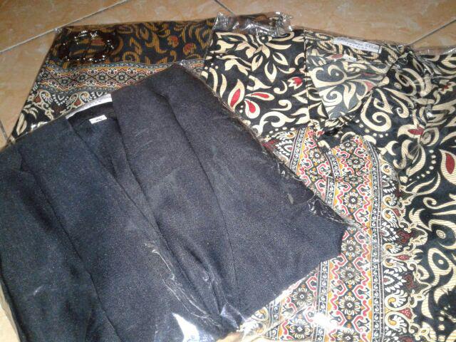 Setelan Couple Batik Floy