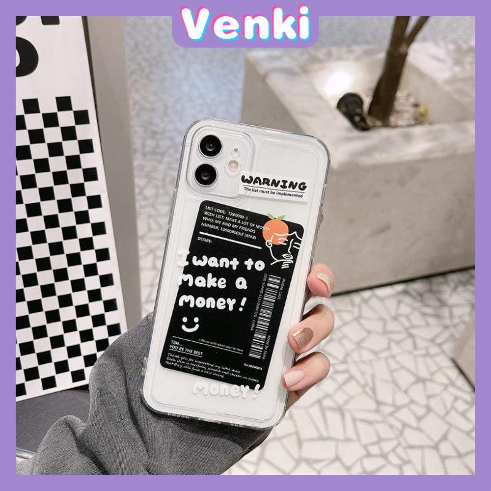 Casing Silikon Tpu Iphone 13 Pro Max 12 Pro Max 11 Pro Max 7 Plus Xr Xs Max 7 8 Shockproof Motif Label Hitam Putih