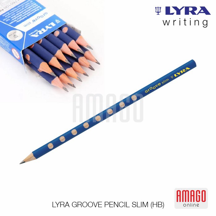 Satuan - LYRA Groove Pencil Slim (HB) - Black - 1760100
