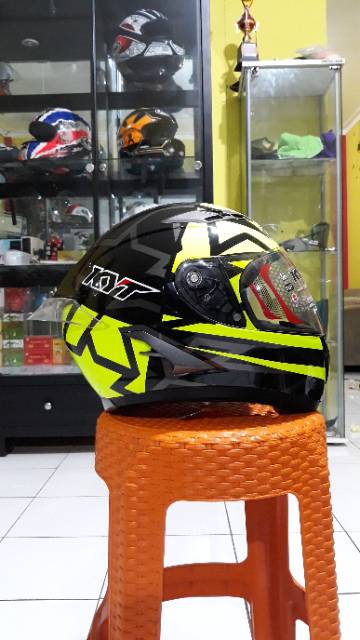 Spoiler KYT Vendetta 2 3D / Spoiler Helm Vendetta2 3D ala GPR Clear