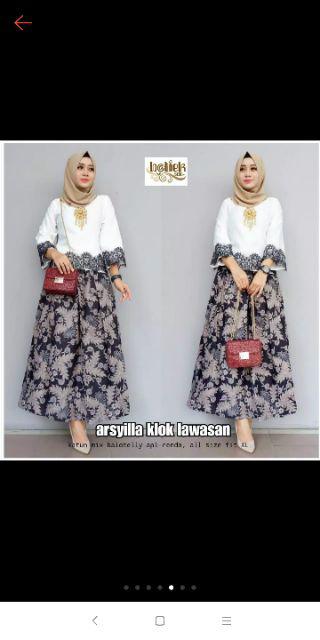 Couple Mahardani Batik Sarimbit Wanita Kemeja Pria Modern Premium Exclusive Katun Brocade