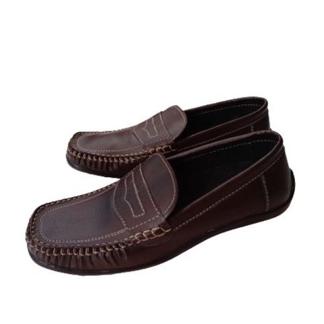 Sepatu Slip on Pria  Santai  Sepatu Casual pria Formal cokelat