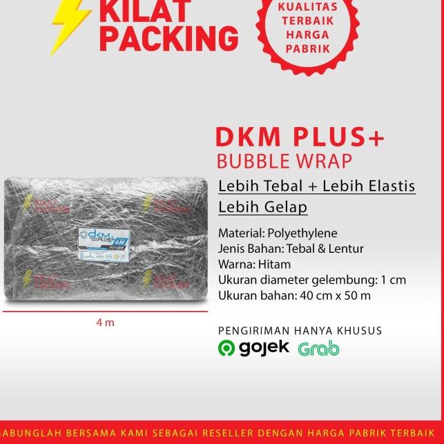 

☺ Bubble Wrap hitam 125 cm x 4 m ☂