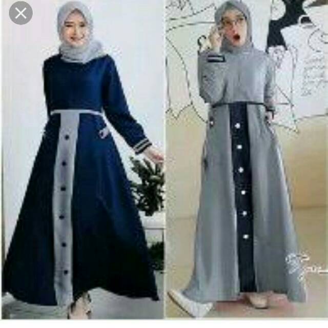 Tya dress - fashion wanita remaja terbaru - gamis syari - baju murah - gamis balotelli - baju muslim
