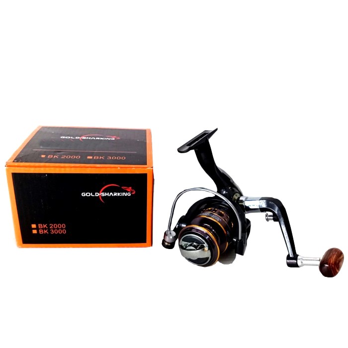 Reel Pancing Gold Sharking BK2000 Spinning Fishing 5.2:1 Ball Bearing 13