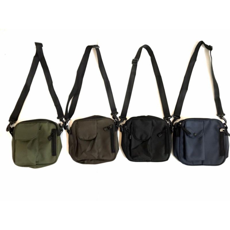 New drop//SLIMBAG POLOS PRIA/TAS SLEMPANG PRIA POLOS MURAH/TAS MASENGGER BAG/WESTBAG POLOS/BAGPACK
