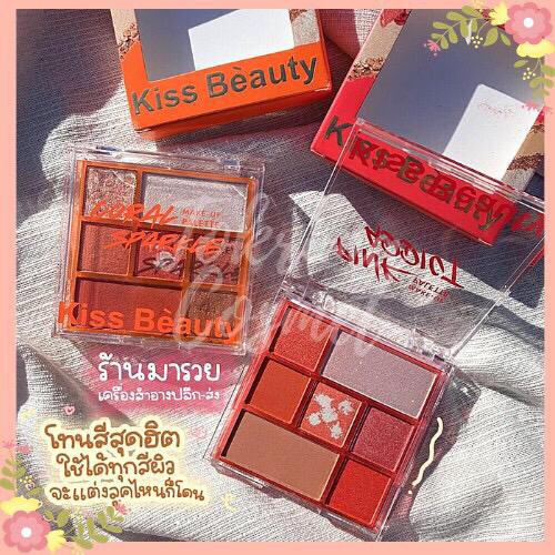 (CYBER) COD TERBARU Kiss Beauty Eyeshadow Newest Edition Coral Addict