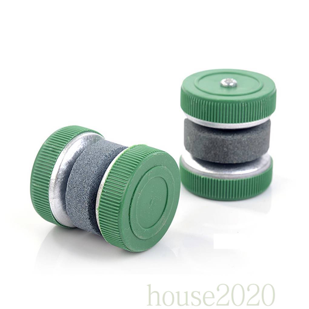 [house2020]Double Sides Cutten Device Sharpener Round Grinding Wheels Sharpening Stone Whetstone Kitchen Accessories