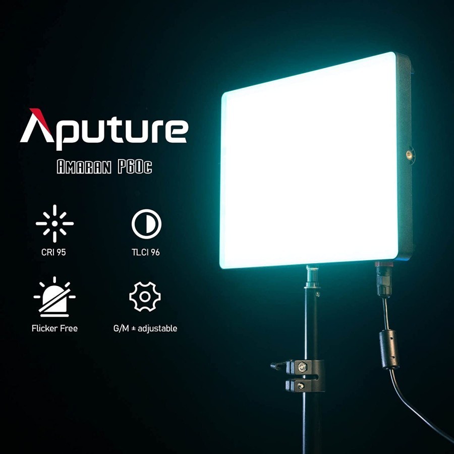 Aputure Amaran P60c RGBWW LED Panel 60W