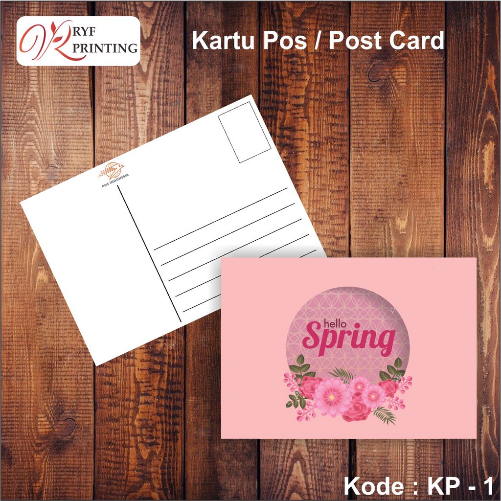 

KARTU POS / POST CARD