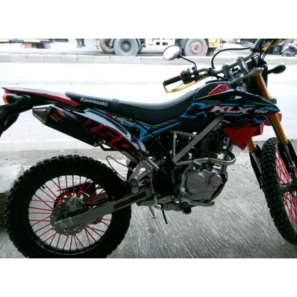 Knalpot GP 7 Ballistic Predator KLX 150 - Dtracker