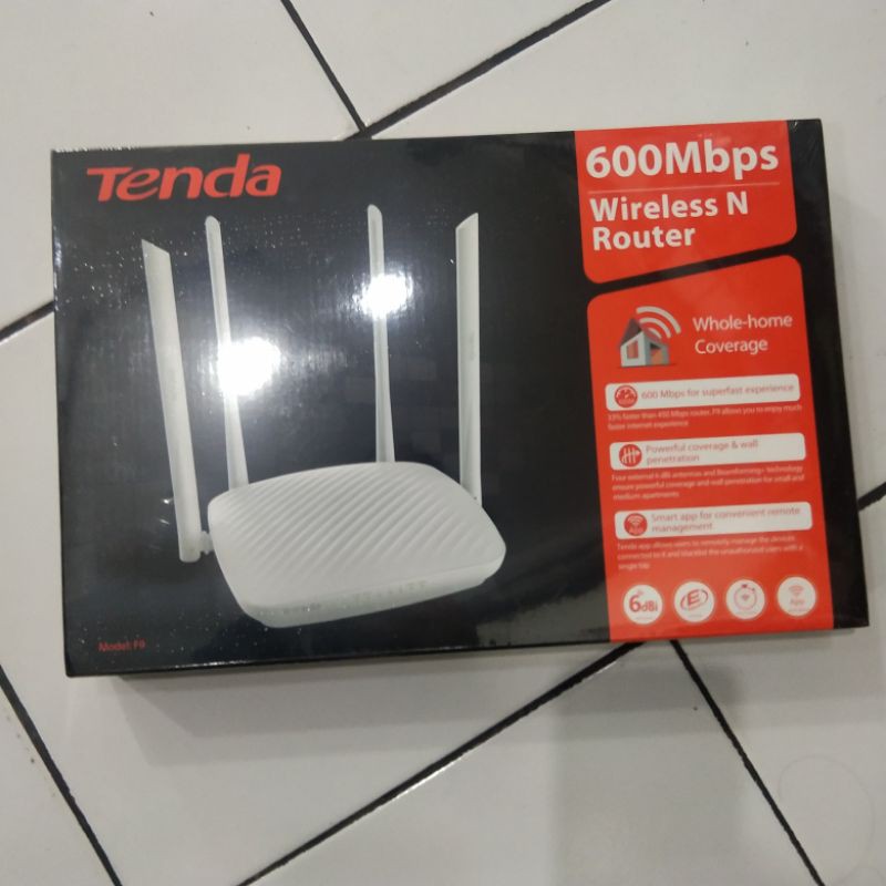 Tenda F9 600Mbps Wireless N Router