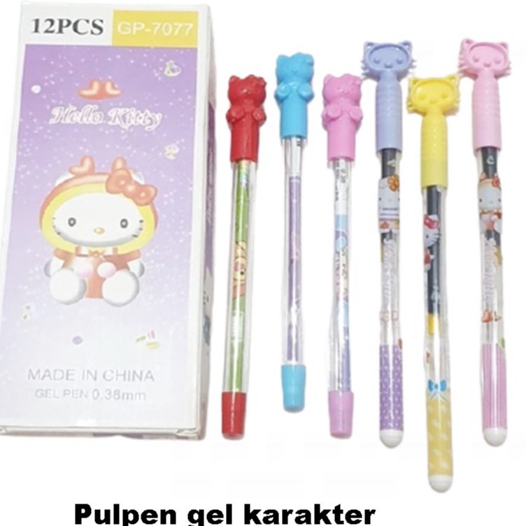 

Pulpen gel karakter / Pen Gel